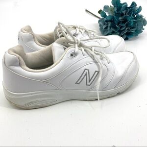 New Balance Men's White Athletic Shoes